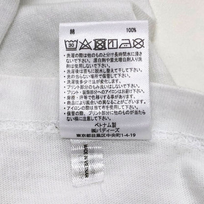 中古■クックマン フロントプリントTシャツ ホワイト メンズ XL COOKMAN 【AFB8】