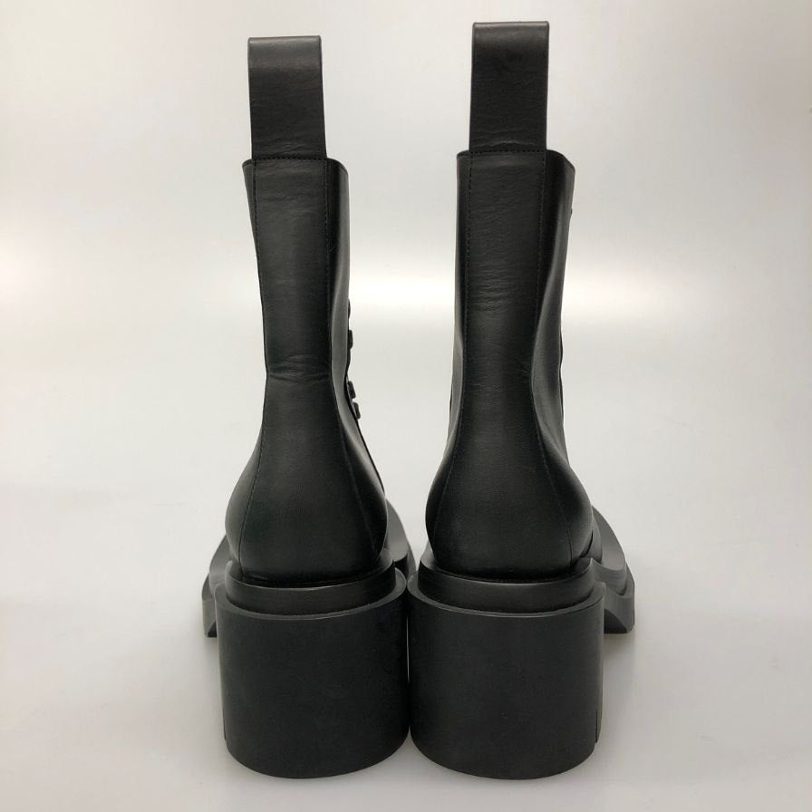 ボッテガヴェネタ ブーツ LUG ANKLE ブラック サイズ35 レディース BOTTEGA VENETA 約22.0cm【AFD2】