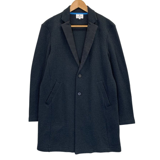 中古◆ランバン オン ブルー ジャケット ポリエステル メンズ ネイビー サイズ 46 LANVIN 【AFB9】