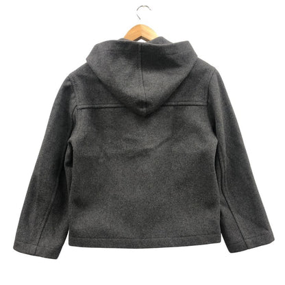 極美品◆モンゴメリー バイ チベット ダッフルコート  ショート丈 メンズ ウール ミックスファイバー サイズ34 グレー MONTGOMERY by Tibbett 【AFA12】