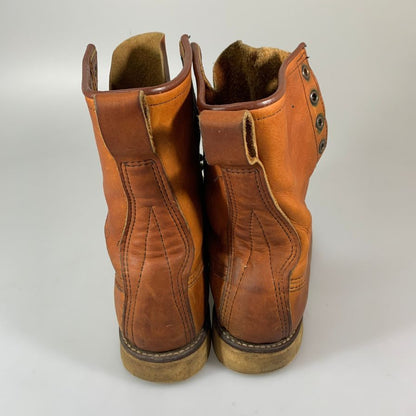 レッドウィング 877 97年製 8インチ クラシックモックトゥブーツ ブラウン メンズ サイズ9D REDWING 約27.0cm【YB2】