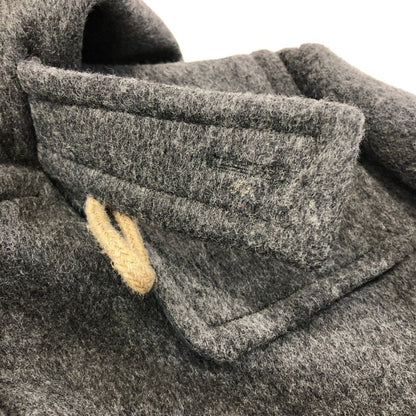 美品◆プラダ ショート丈 ダッフルコート 2014 SGH609 R132 メンズ サイズ46 グレー PRADA 【AFA8】