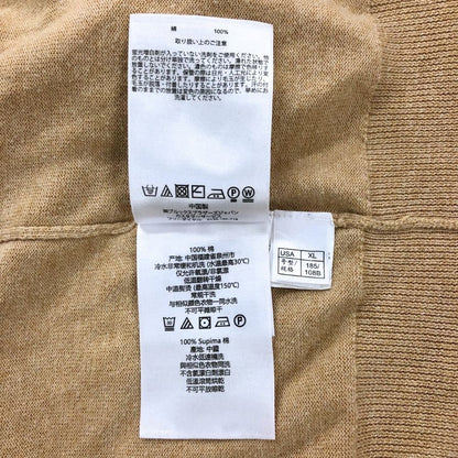 美品◆ブルックスブラザーズ カーディガン スピーマコットン ブラウン系 XL メンズ Brooks Brothers 【AFB47】