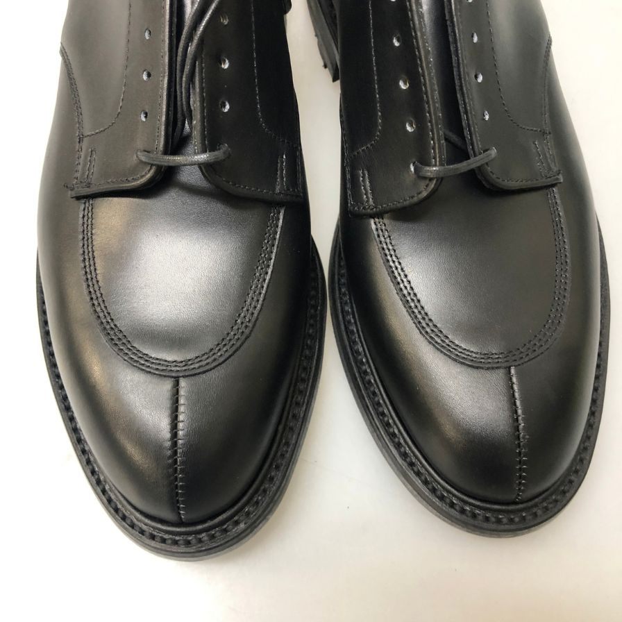 アルフレッド サージェン Uチップ レザーシューズ ブラック サイズ6.5 メンズ Alfred Sargent 約25.5cm【AFD15】