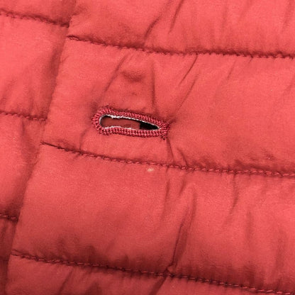 美品◆ヘルノ ジレ 中綿 シングル レッド メンズ サイズ50 HERNO 【AFB17】