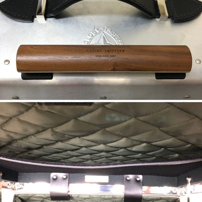 グローブトロッター 20インチトローリーケース 英国王立空軍 RAF100周年記念 シルバー GLOBETROTTER【AFE13】