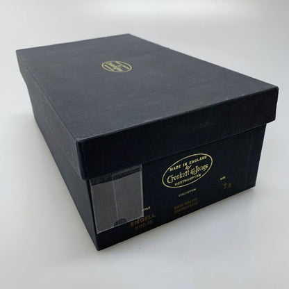 クロケット&ジョーンズ レースアップシューズ ハンドグレードライン エンデル ブラウン サイズUK7D CROCKETT&JONES ENDELL ビジネスシューズ 約25.5cm【LA】【中古】