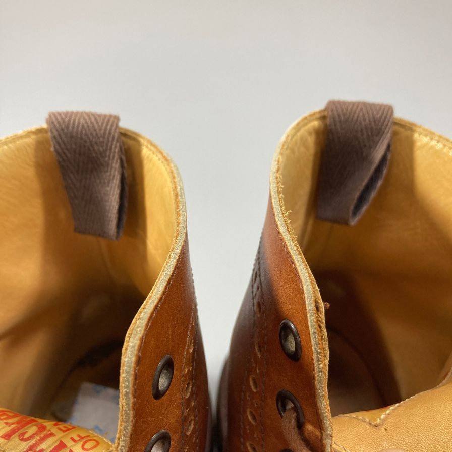 トリッカーズ ウイングチップレザーシューズ S63411 ブラウン系  メンズ サイズ 8.5 Tricker's 約27.0cm【AFC35】