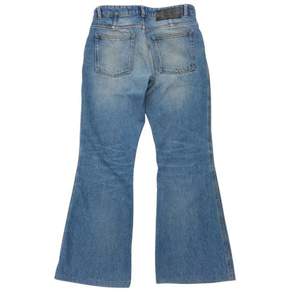 アミ アレクサンドル マテュッシ デニムパンツ フレアフィット インディゴ ブルー系 メンズ サイズ29 AMI PARIS Alexandre Mattiussi 【AFB34】