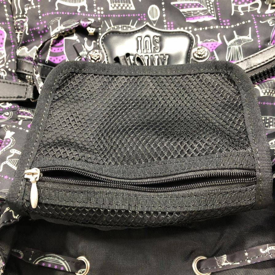 アナスイ リュック 総柄 ナイロン  Anna Sui【AFE11】