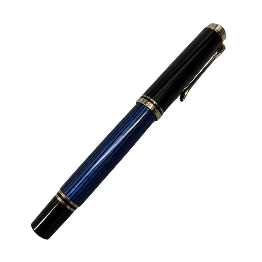 美品◇ペリカン 万年筆 スーベレーン ペン先14C-585 M405 ブルー縞 Pelikan【AFI15】 – ストックラボ  オンライン｜ブランドヴィンテージ