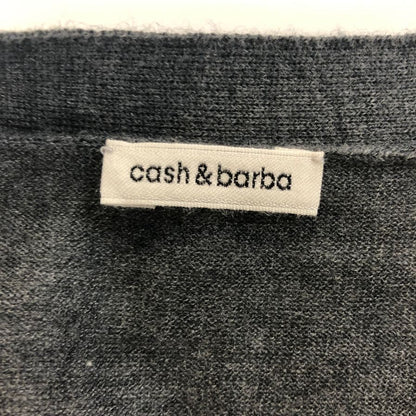 美品◆キャッシュ＆バルバ カーディガン グレー サイズ不明 メンズ cash & barba 【AFA14】