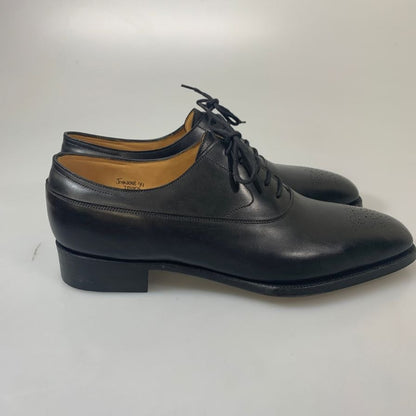 ジョンロブ レザーシューズ プレーントゥ イヤーモデル 1999 サイズ7E ブラック JOHN LOBB ビジネスシューズ 約25.5cm【LA】【中古】