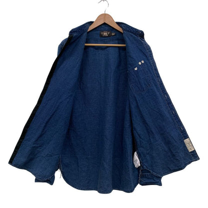 ダブルアールエル ラルフローレン デニムシャツ メンズ サイズM RRL RALPH LAUREN【LA】