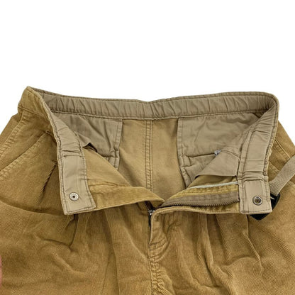 極美品◆ノンネイティブ × グラミチ ショートパンツ コーデュロイ NN-P3987 ベージュ メンズ サイズ1 nonnative Gramicci 【AFB43】