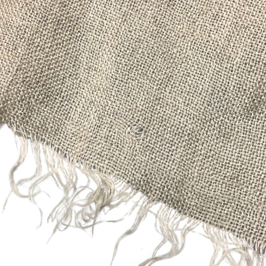 アソースメレ 大判ストール ショール リネン ベージュ ユニセックス ASAUCE MELER【AFI21】