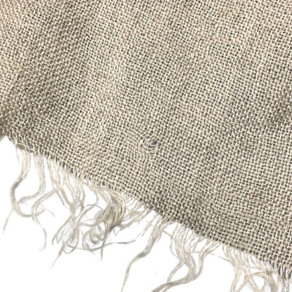 アソースメレ 大判ストール ショール リネン ベージュ ユニセックス ASAUCE MELER【AFI21】