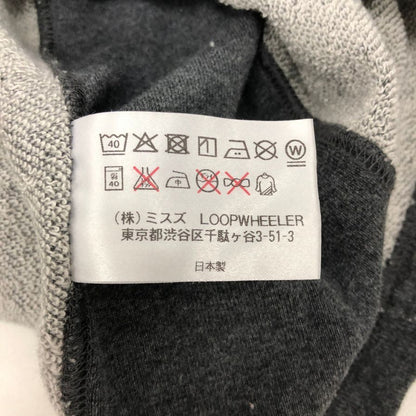 美品◆ループウィラー スウェット トレーナー クルーネック エクストラ ライト メンズ グレー系 サイズM LOOPWHEELER 【AFB22】