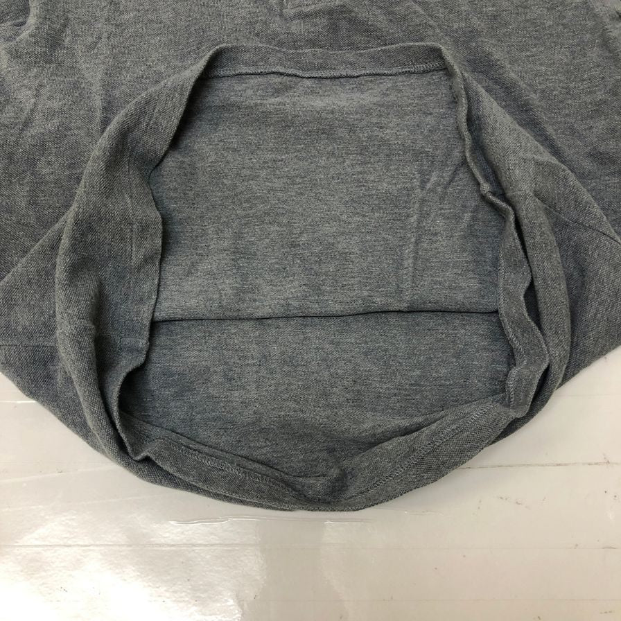 美品◆ラコステ ポロシャツ ロングスリーブ メンズ グレー系 サイズ2 CLASSIC FIT LACOSTE 【AFB9】