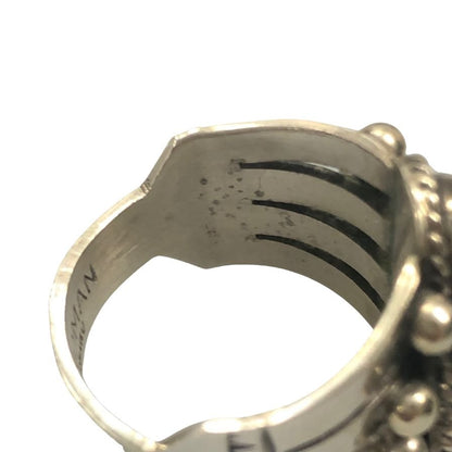 アンディ キャドマン リング ナバホ ナチュラルターコイズ スターリングシルバー ANDY CADMAN【AFI14】