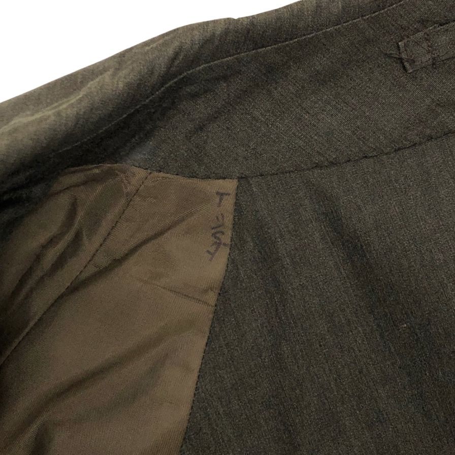 美品◆バーバリー バルカラーコート 旧タグ ブラウン メンズ サイズ M Burberry 【AFA15】