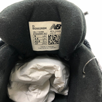 ニューバランス ランニング シューズ 2002R ブラック メンズ サイズ27cm New Balance 約27.0cm【AFD7】