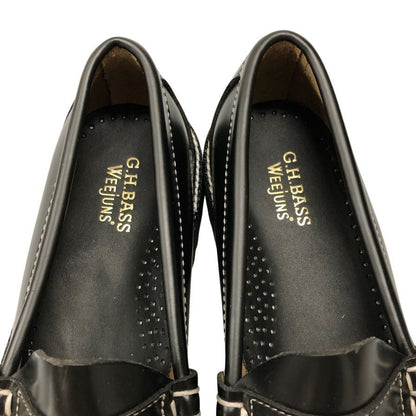 ジーエイチバス ローファー ウィージャンズ90 サイズ7 メンズ ブラック G.H.Bass&Co. WEEJUNS LARSON ローファー 約26.0cm【LA】【中古】