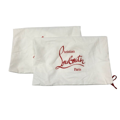 クリスチャンルブタン 23AW ローカットスニーカー アストロルビ スパイクスタッズ ブラック×レッド サイズ40 CHRISTIAN LOUBOUTIN 約24.5cm【AFC35】