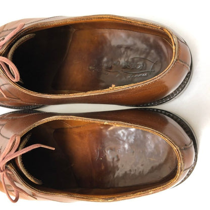 ジェイエムウエストン Uチップ ブラウン 6D メンズ 革靴 J.M. WESTON 約25.5cm【AFC50】