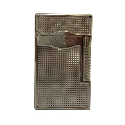 デュポン ライター 023011 ル グラン ダイヤモンドヘッド パラディウム ダブルバーナー シルバー S.T. Dupont【AFI5】【中古】