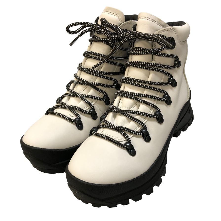 メレル ブーツ トレッキングブーツ Bristol MID レディース サイズ24.5 ブラック ホワイト系 MERRELL 約24.5cm【AFD5】