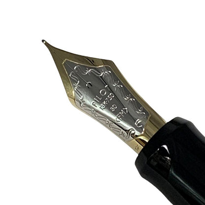 パイロット 万年筆 カスタム 漆 Urushi ペン先18K FKV-88SR-B-FM ブラック ユニセックス PILOT【AFI29】