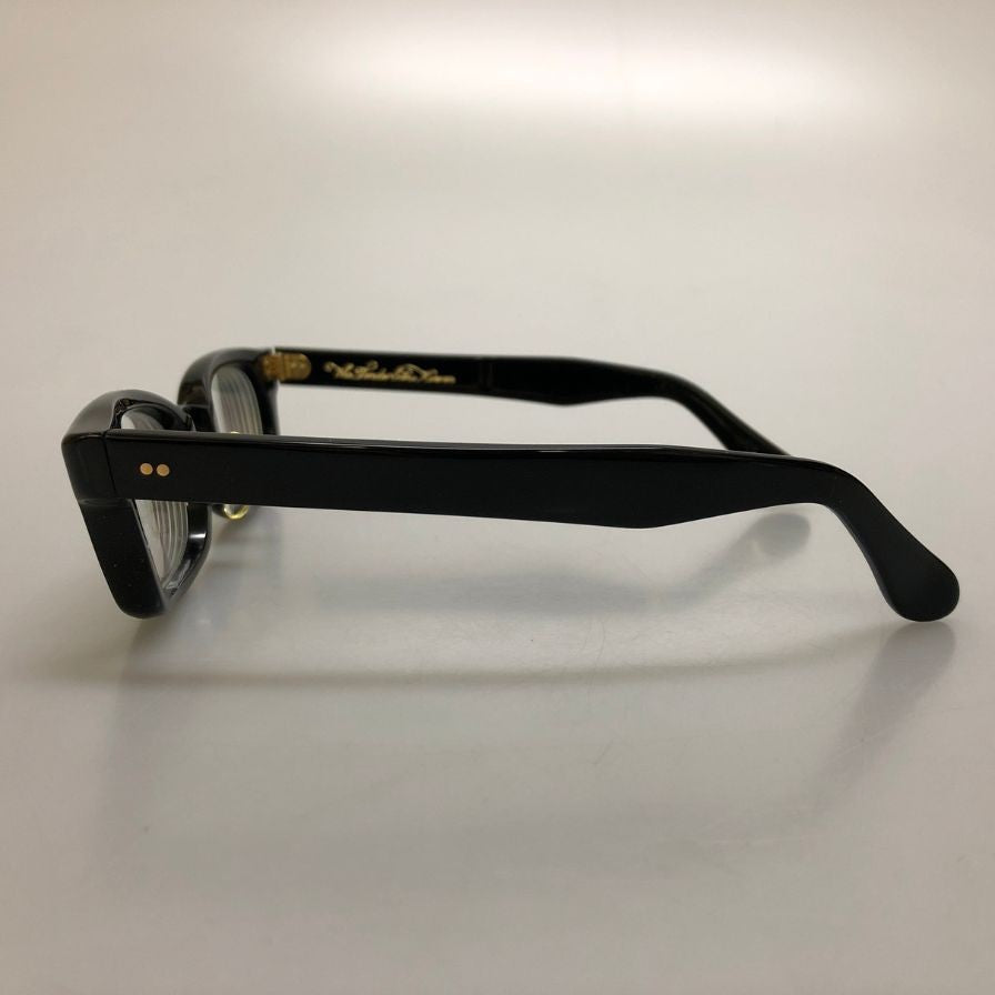 白山眼鏡店 × テンダーロイン   IN THE WIND  ブラックフレーム 度付きメガネ HAKUSAN MEGANE  TENDERLOIN【AFI14】