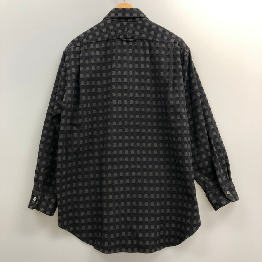 美品◆エンジニアガーメンツ 格子柄 長袖シャツ メンズ サイズXS ブラック ENGINEERED GARMENTS 【AFB26】