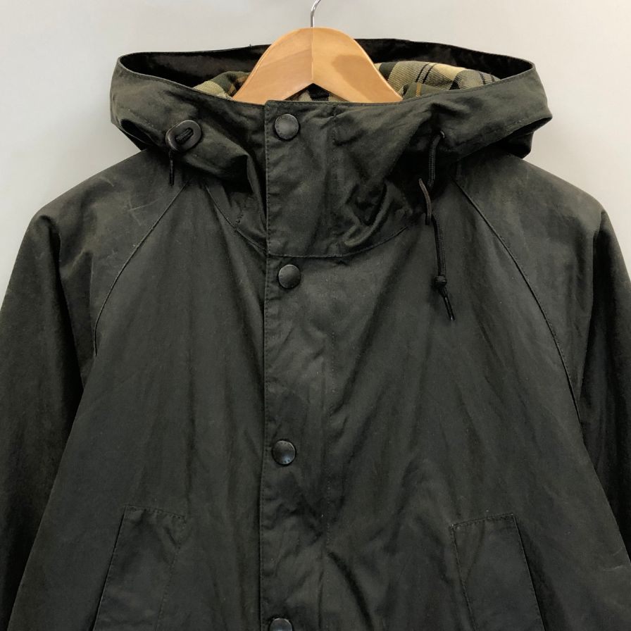 バブアー ビデイル オイルドジャケット カーキ メンズ サイズ36 Barbour HOODED BEDALE SL WAX【LA】