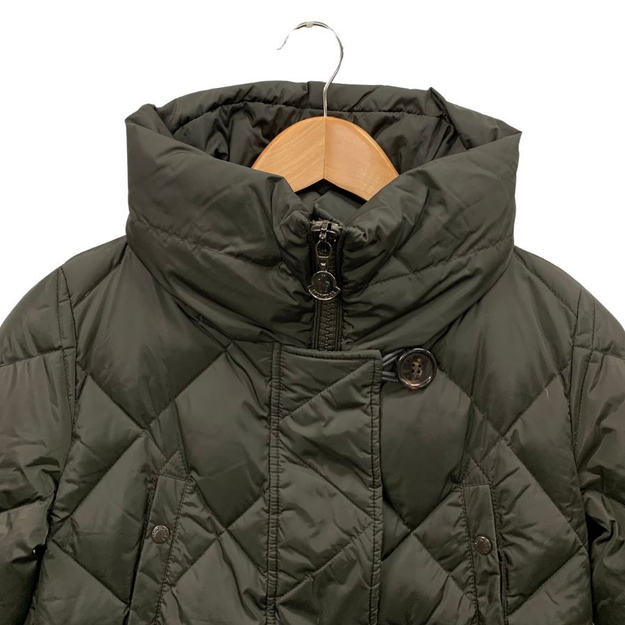 美品◆モンクレール ダウンコート ヴォロージュ 15AW サイズ00 カーキ系 レディース MONCLER VAULOGE 【AFA6】