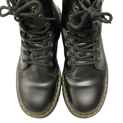 ドクターマーチン レースアップブーツ 8ホール レザー サイズUK6 メンズ ブラック Dr.Martens JADON 約24.5cm【AFC35】