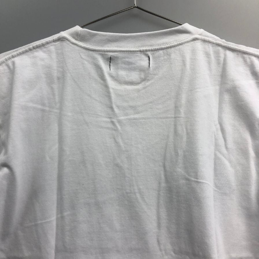 極美品◆トレイター× 千葉雄喜 Ｔシャツ デザイン アニョハセヨ ホワイト サイズL TRAITOR × チバユウキ 【AFB29】