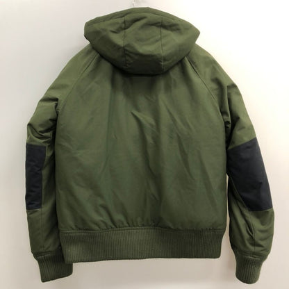 中古◆アディダス ダウンジャケット ブルゾン カーキ レディース サイズS ADIDAS 【AFA18】