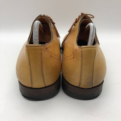 サントーニ  レザーシューズ 7113 110  ライトブラウン メンズ  サイズ6.5 SANTONI 約25.5cm【AFC47】