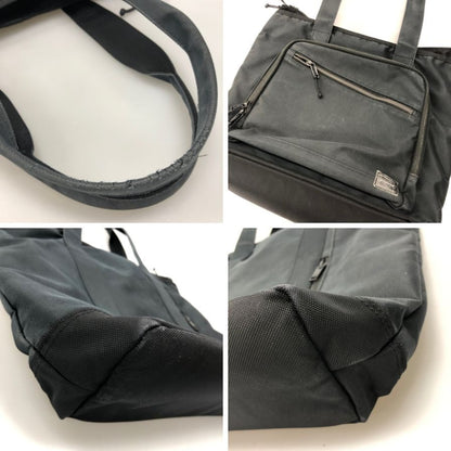 ポーター フロント トートバッグ S ブラック 吉田カバン Porter Front【AFE6】