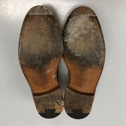 ジョンロブ レザーシューズ ペニーローファー キャンパス 315ラスト カーフ メンズ ダークブラウン サイズUK6E JOHN LOBB CAMPUS ローファー 約24.5cm【LA】【中古】
