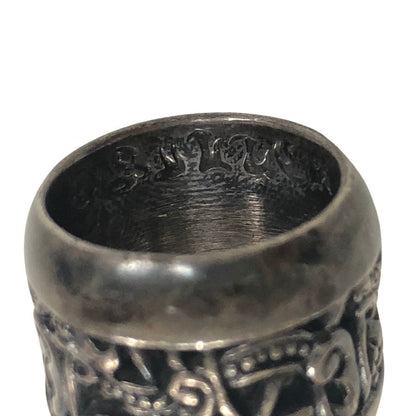 シルバーホース ケルティックリング ワイド SV925 レディース 約10号 SILVER HORSES【AFI8】