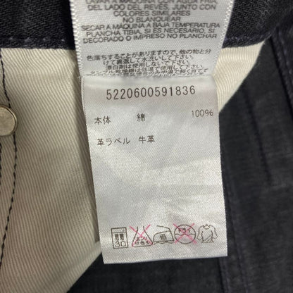 ロン ハーマン デニム パンツ USA製 セルビッジ 赤耳 メンズ サイズ31 ブラック Ron Herman Denim 【AFB41】