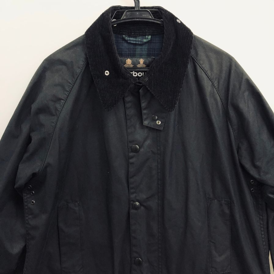中古◆バブアー  オイルドジャケット 222MWX1277 22AW GAMEFAIR ブラック メンズ サイズ 38 Barbour 【AFA11】