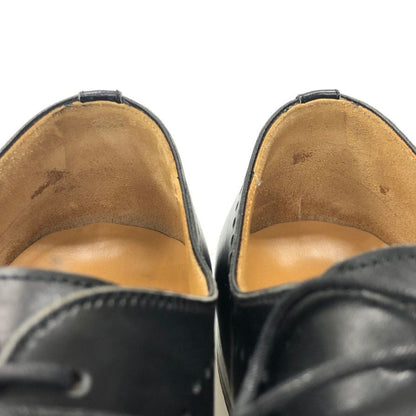 マグナーニ レースアップシューズ ホールカット メダリオン ブラック メンズ サイズ41 17505 MAGNANNI 約26.0cm【AFC47】