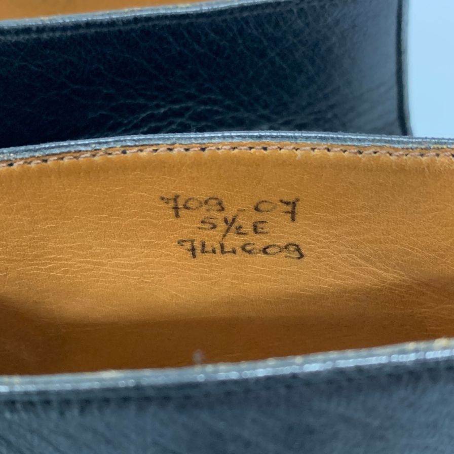 ジェイエムウエストン チャッカブーツ カーフ ブラック UK5.5E J.M.WESTON ブーツ 約25.5cm【LA】【中古】