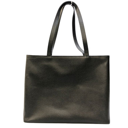 ハッシュタグ トートバッグ グレインレザー ブラック HushTug【AFE4】