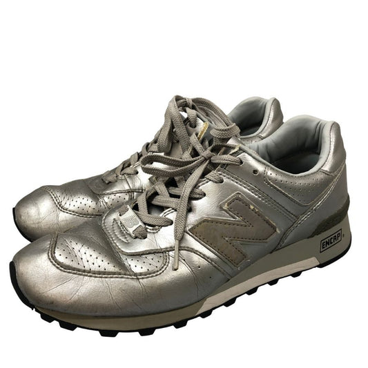 ニューバランス ローカットスニーカー CM576SV シルバー メンズ サイズ28 New Balance 約28.0cm【AFC7】