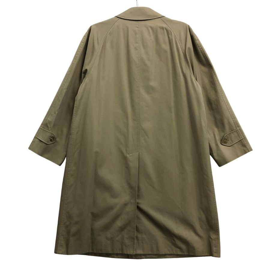 美品◆バーバリー バルカラーコート 90年代 旧タグ ライナー付き カーキ メンズ サイズ165 Burberry 【AFF22】